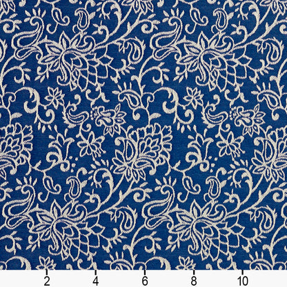 2600 Floral Wedgewood/Garden Blue Charlotte Fabrics