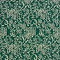 2601 Floral Green Charlotte Fabrics Woven Patterns