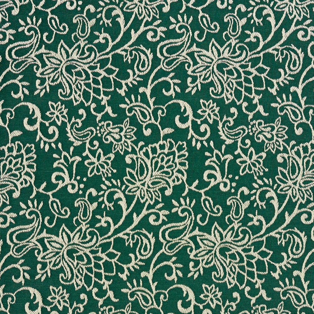 2601 Floral Alpine/Garden Green Charlotte Fabrics