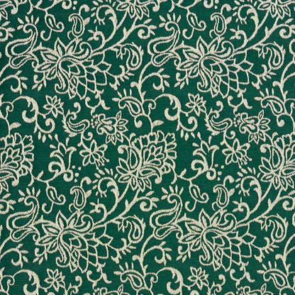 2601 Floral Alpine/Garden Green Charlotte Fabrics