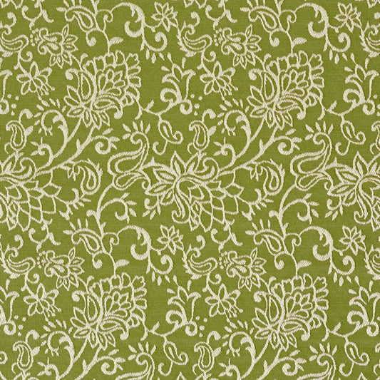 2604 Floral Green Charlotte Fabrics Woven Patterns