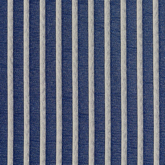 2609 Stripe Blue Charlotte Fabrics Woven Patterns