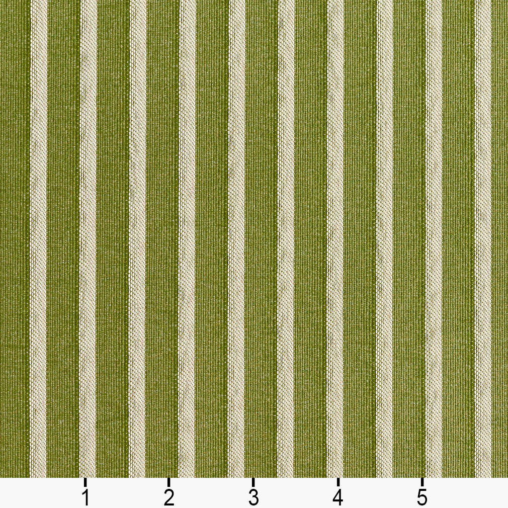 2613 Stripe Fern/Stripe Green Charlotte Fabrics