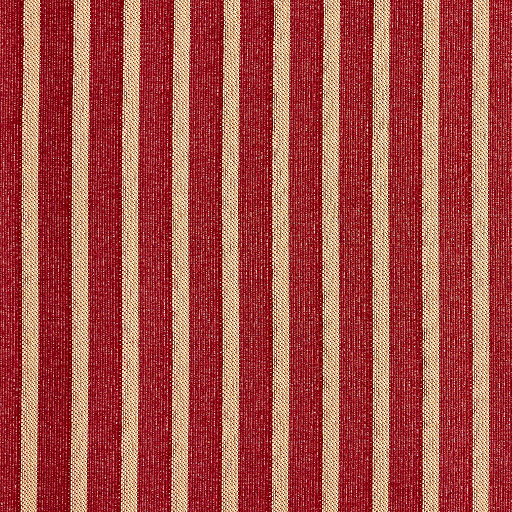 2616 Stripe Red & Burgundy Charlotte Fabrics Woven Patterns
