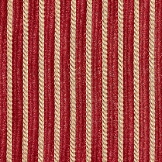 2616 Stripe Red & Burgundy Charlotte Fabrics Woven Patterns