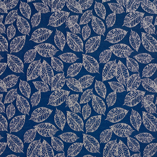 2618 Leaves Wedgewood/Leaf Blue Charlotte Fabrics