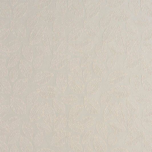 2620 Leaves Oyster/Leaf White & Ivory Charlotte Fabrics