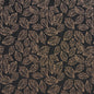 2624 Leaves Black Charlotte Fabrics Woven Patterns