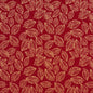 2625 Leaves Red & Burgundy Charlotte Fabrics Woven Patterns