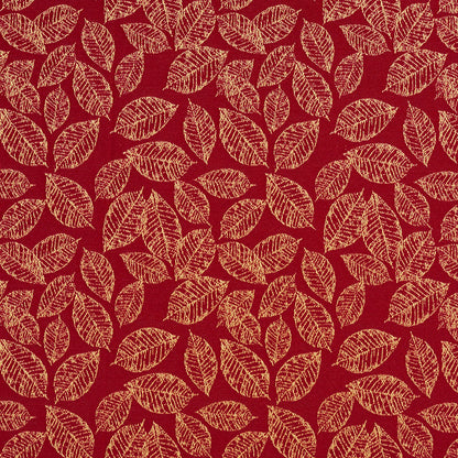 2625 Leaves Crimson/Leaf Red & Burgundy Charlotte Fabrics