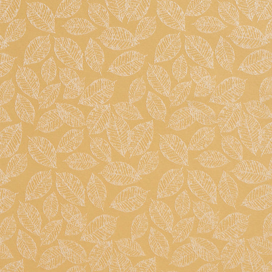 2626 Leaves Flax/Leaf Gold & Yellow Charlotte Fabrics