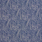 2627 Paisley Blue Charlotte Fabrics Woven Patterns