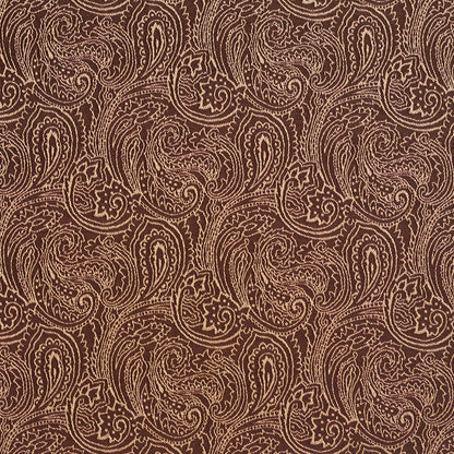 2630 Paisley Sable/Paisley Brown Charlotte Fabrics