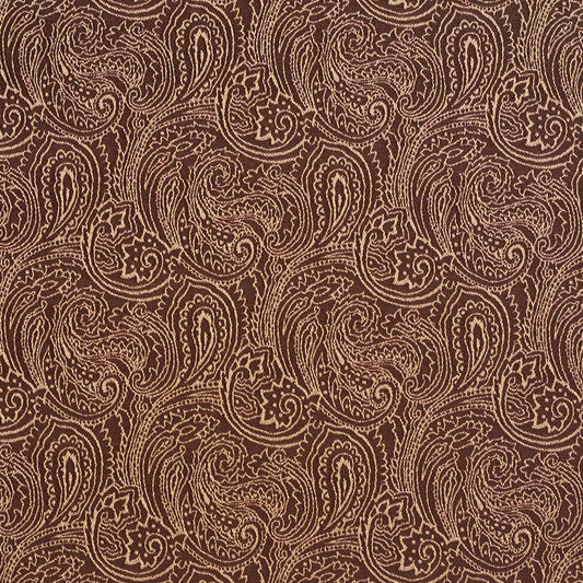 2630 Paisley Sable/Paisley Brown Charlotte Fabrics