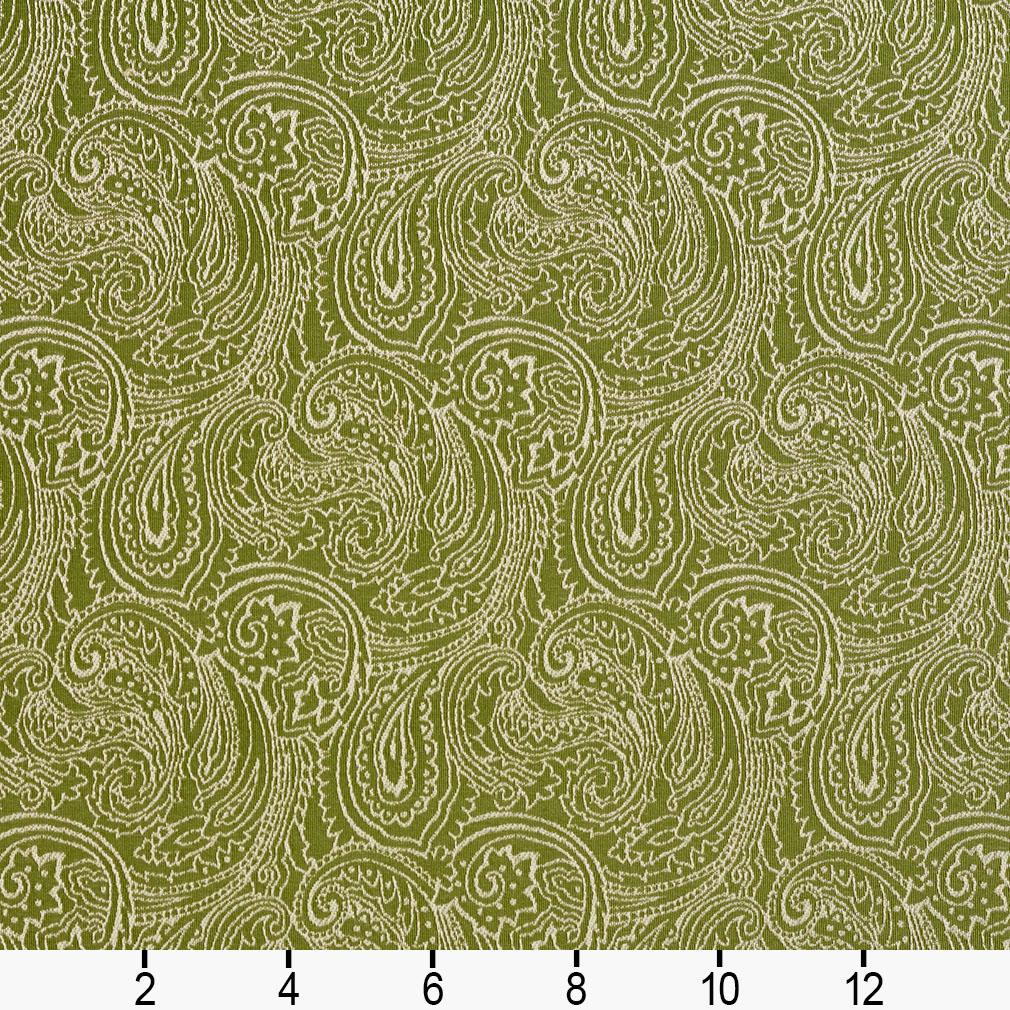 2631 Paisley Fern/Paisley Green Charlotte Fabrics