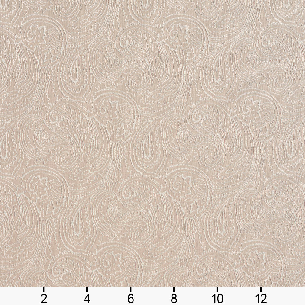 2632 Paisley Linen/Paisley Beige & Taupe Charlotte Fabrics