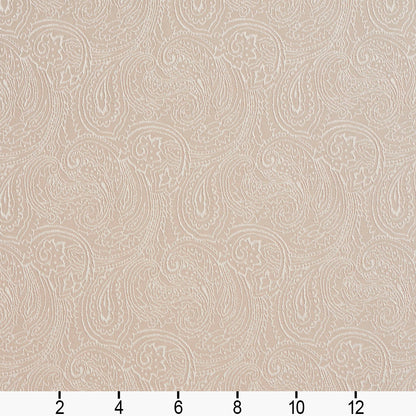 2632 Paisley Linen/Paisley Beige & Taupe Charlotte Fabrics
