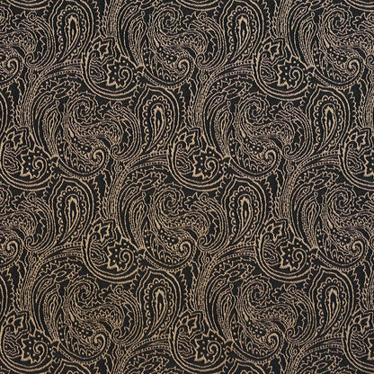 2633 Paisley Onyx/Paisley Black Charlotte Fabrics