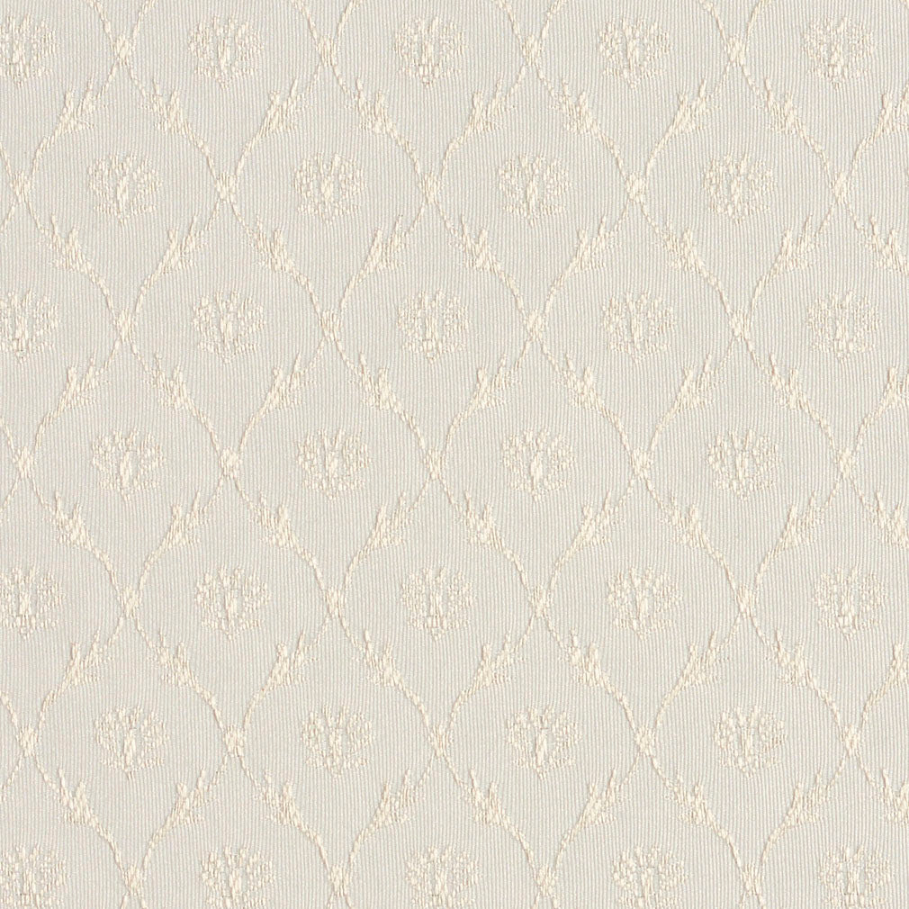 2638 Abstract & Geometric,Diamonds,Small Scale Oyster/Trellis White & Ivory Charlotte Fabrics