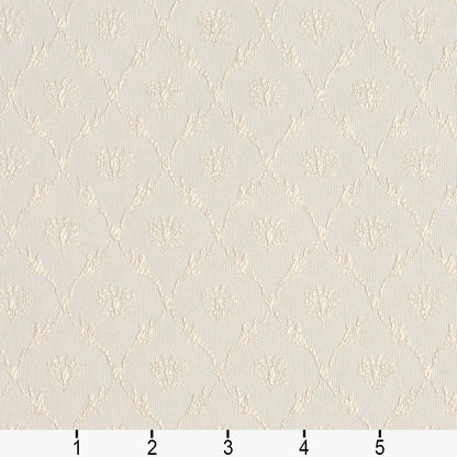 2638 Abstract & Geometric,Diamonds,Small Scale Oyster/Trellis White & Ivory Charlotte Fabrics