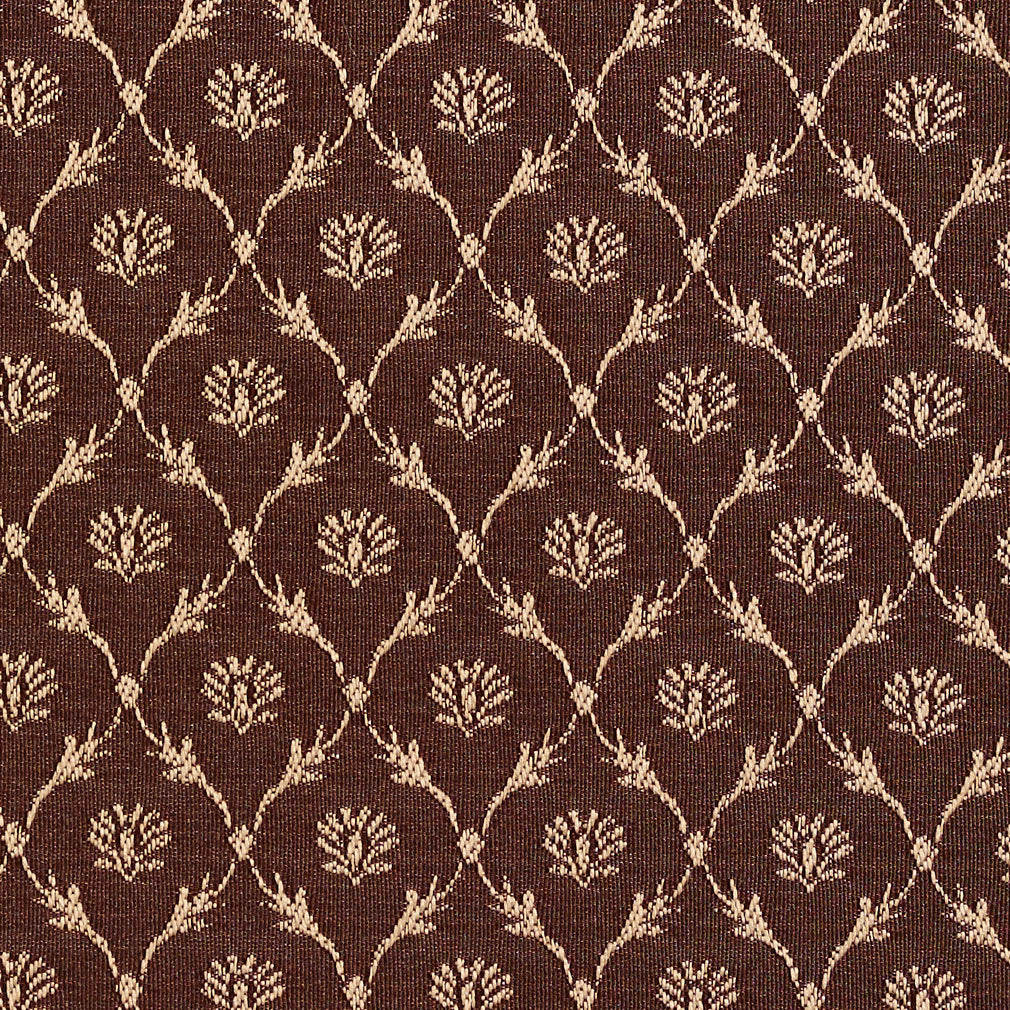 2639 Abstract & Geometric,Diamonds,Small Scale Sable/Trellis Brown Charlotte Fabrics