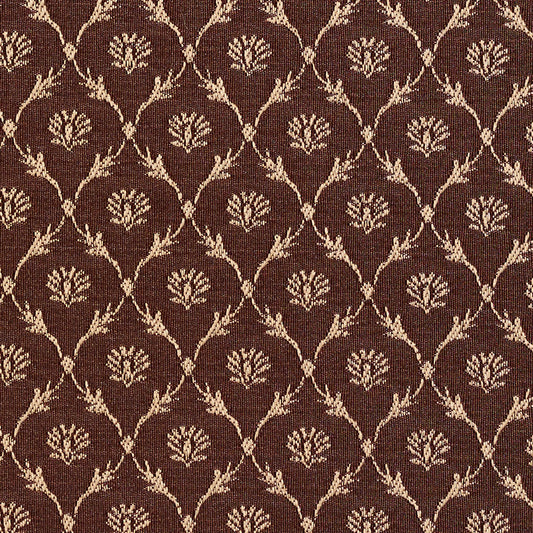 2639 Abstract & Geometric,Diamonds,Small Scale Sable/Trellis Brown Charlotte Fabrics