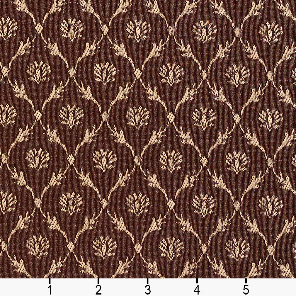 2639 Abstract & Geometric,Diamonds,Small Scale Sable/Trellis Brown Charlotte Fabrics