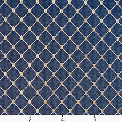 2645 Diamonds,Small Scale Wedgewood/Diamond Blue Charlotte Fabrics