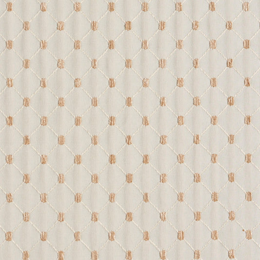 2647 Diamonds,Small Scale Oyster/Diamond White & Ivory Charlotte Fabrics