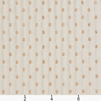 2647 Diamonds,Small Scale Oyster/Diamond White & Ivory Charlotte Fabrics