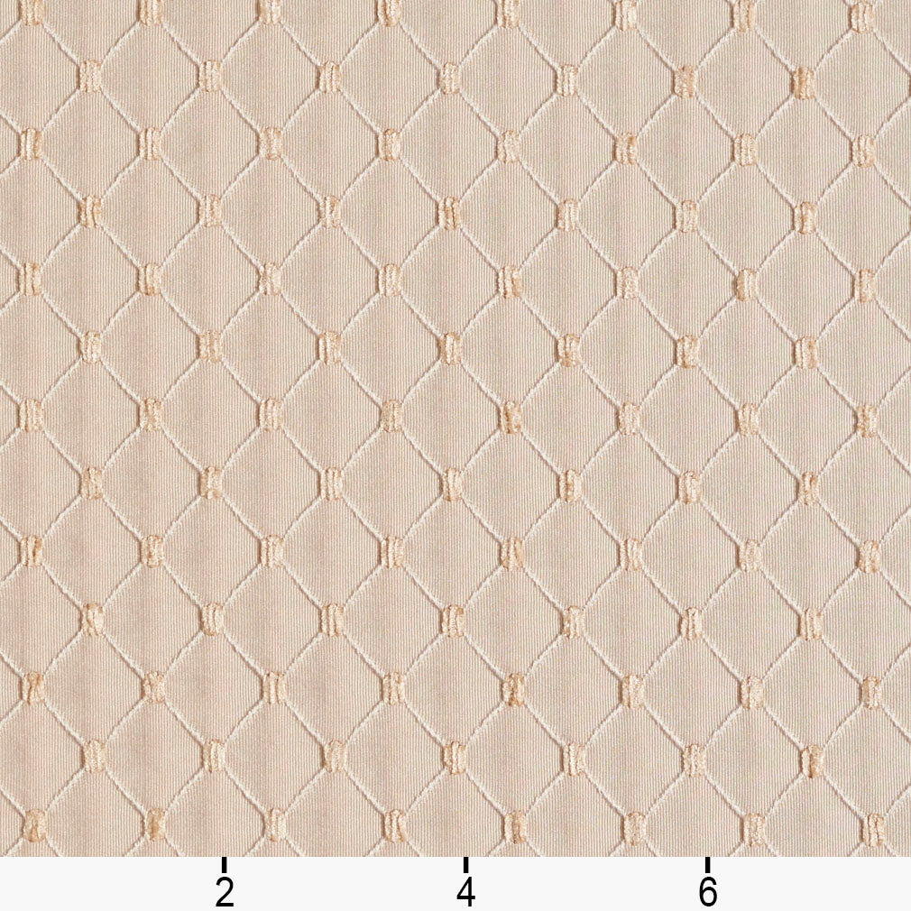 2650 Diamonds,Small Scale Linen/Diamond Beige & Taupe Charlotte Fabrics