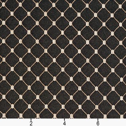 2651 Diamonds,Small Scale Onyx/Diamond Black Charlotte Fabrics