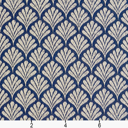 2654 Abstract & Geometric,Small Scale Wedgewood/Fan Blue Charlotte Fabrics