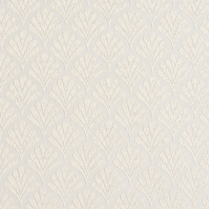 2656 Abstract & Geometric,Small Scale Oyster/Fan White & Ivory Charlotte Fabrics