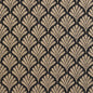 2660 Abstract & Geometric,Small Scale Onyx/Fan Black Charlotte Fabrics