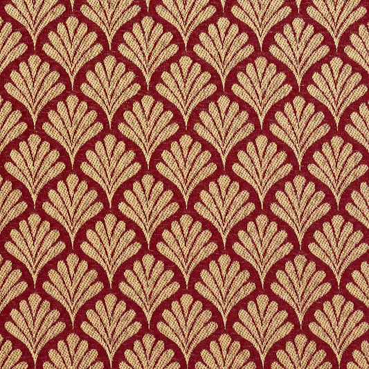 2661 Abstract & Geometric,Small Scale Crimson/Fan Red & Burgundy Charlotte Fabrics