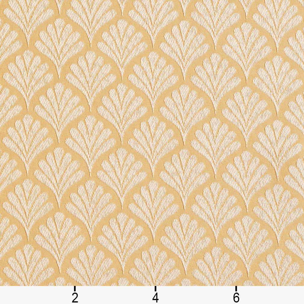 2662 Abstract & Geometric,Small Scale Flax/Fan Gold & Yellow Charlotte Fabrics