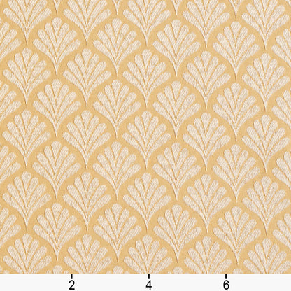 2662 Abstract & Geometric,Small Scale Flax/Fan Gold & Yellow Charlotte Fabrics