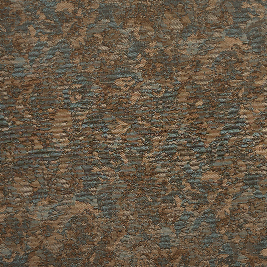2730 Abstract & Geometric,Leaves Cornflower Blue,Brown Charlotte Fabrics