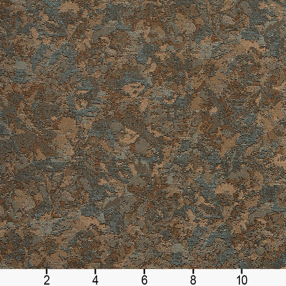 2730 Abstract & Geometric,Leaves Cornflower Blue,Brown Charlotte Fabrics