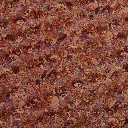 2731 Abstract & Geometric,Leaves Brick Orange & Rust Charlotte Fabrics