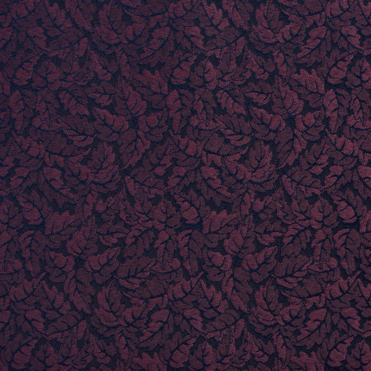 2744 Leaves,Small Scale Eggplant Purple Charlotte Fabrics