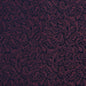2744 Leaves,Small Scale Eggplant Purple Charlotte Fabrics