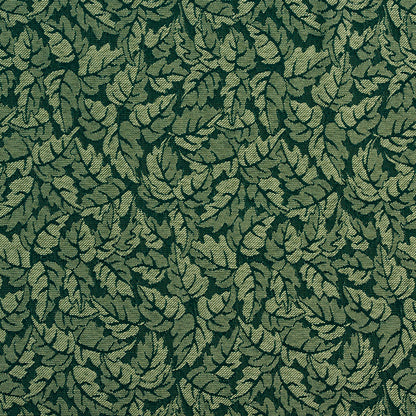 2746 Leaves,Small Scale Pine Green Charlotte Fabrics