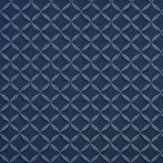2754 Abstract & Geometric,Small Scale Ocean Blue Charlotte Fabrics