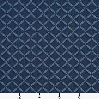 2754 Abstract & Geometric,Small Scale Ocean Blue Charlotte Fabrics