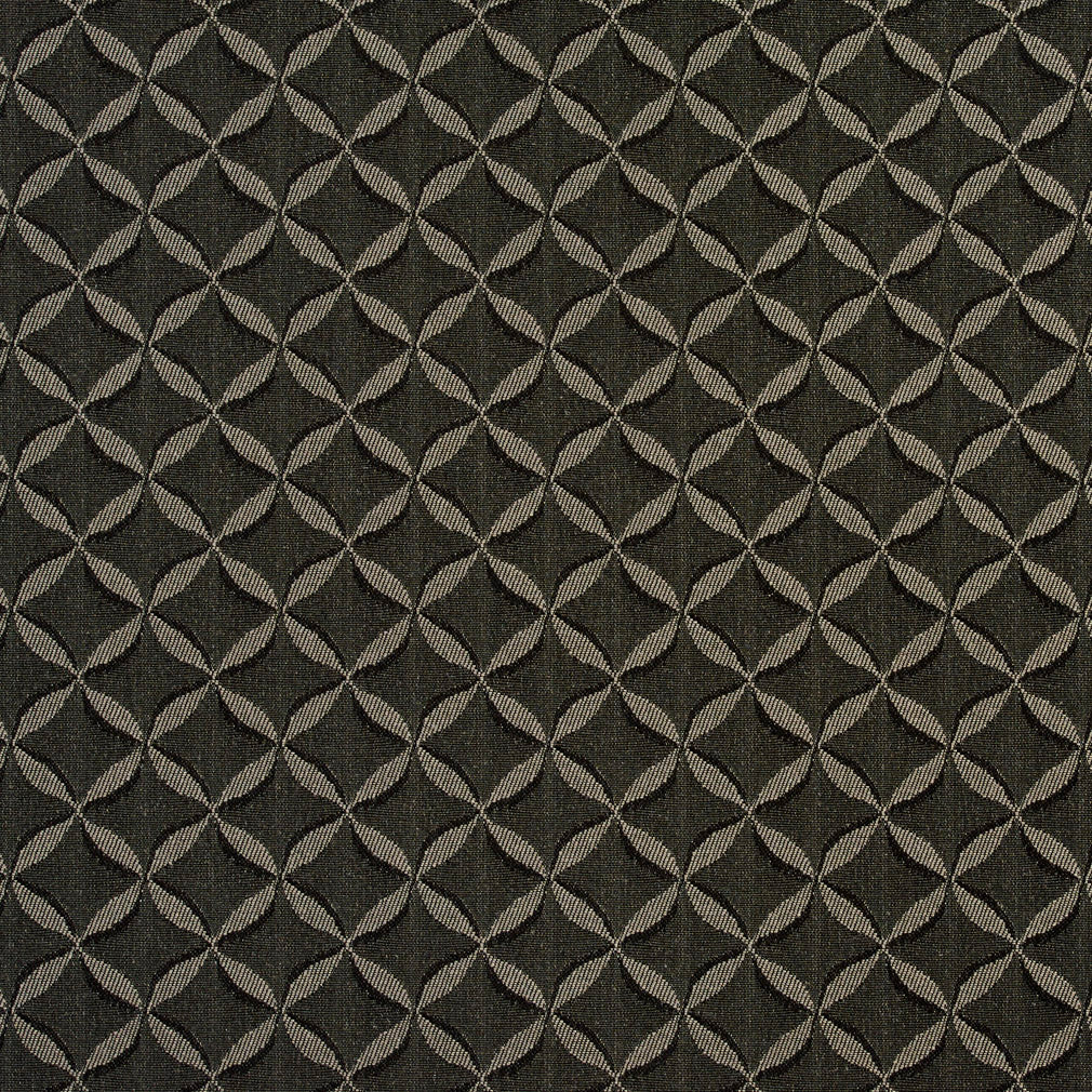 2755 Abstract & Geometric,Small Scale Charcoal Black Charlotte Fabrics