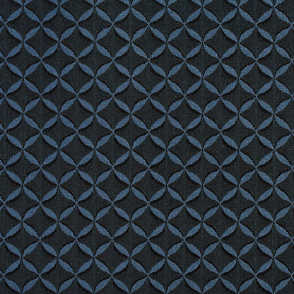 2757 Abstract & Geometric,Small Scale Baltic Blue Charlotte Fabrics