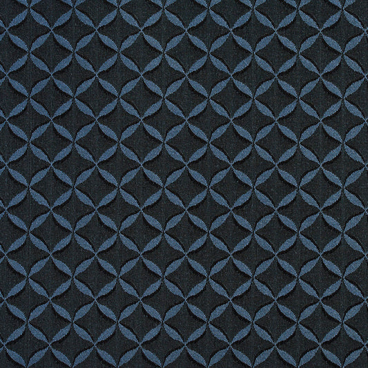 2757 Abstract & Geometric,Small Scale Baltic Blue Charlotte Fabrics