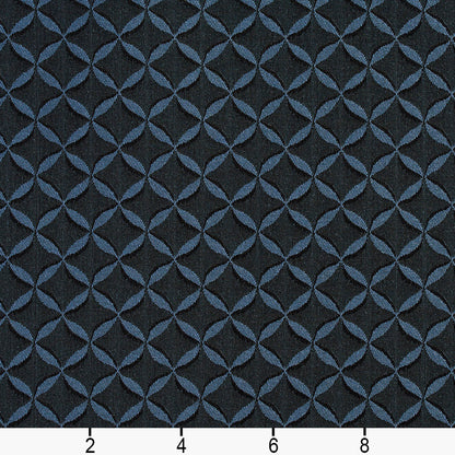 2757 Abstract & Geometric,Small Scale Baltic Blue Charlotte Fabrics